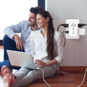 55% OFF Price Drop! Power Up with the LVETEK USB Wall Charger Multi Plug...