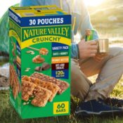 Nature Valley 60-Count Crunchy Granola Bars as low as $8.74 After Coupon...