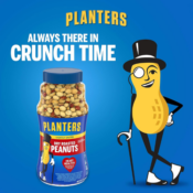 PLANTERS 12-Pack Lightly Salted Dry Roasted Peanuts as low as $17.03 Shipped...