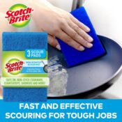 Scotch-Brite Non-Scratch Scour Pads, 3-Count as low as $1.61 Shipped Free...