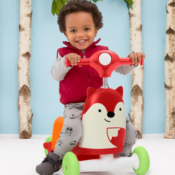 Skip Hop 3-in-1 Baby Activity Push Walker to Toddler Scooter Zoo Fox $39...