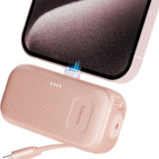 Stay powered up and connected with this Small Portable Power Bank for just...