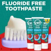 Tom's of Maine 3-Pack Fluoride Free Children's Toothpaste as low as $11.01...