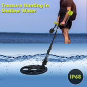 Discover Hidden Treasures with this Waterproof Metal Detector for Adults...