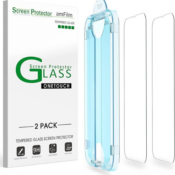 Protect your iPhone! Tempered Glass Screen Protector 2-Pack for iPhone...