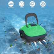 Cordless Dual Motor Robotic Pool Cleaner for just $99.99 After Coupon (Reg....