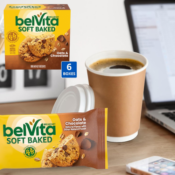 Belvita 30-Pack Soft Baked Oats & Chocolate Breakfast Biscuits as low...