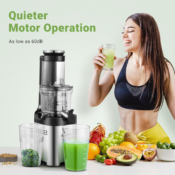 Make Juicing Easier with this Cold Press Juicer Machine $65 After Coupon...