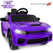 Let your Child Enjoy playtime with the Dodge Electric Ride on Car in Purple...