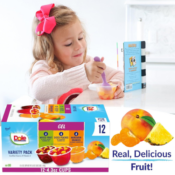 Dole Fruit Bowls 12-Count Variety Pack, 4 oz as low as $5.39 After Coupon...