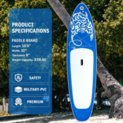 Explore the Water with this Inflatable Paddle Board for just $68.49 After...