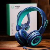 Kid's Headphones, Navy/Teal for just $11.53 (Reg. $19.99) - FAB Ratings!...