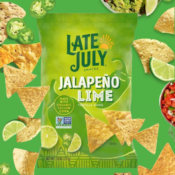 Late July Jalapeno Lime Tortilla Chips, 7.8 oz Bag as low as $2.50 After...