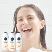 NIVEA 3-Pack White Peach and Jasmine Body Wash as low as $10.30 After Cash...