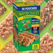 Nature Valley Crunchy 30-Pack Granola Bars as low as $7.07/Box After Coupon...