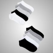 No Boundaries 10-Count Women’s Low-Cut Socks Variety Pack $3.48 (Reg....