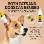 Give your pets the ear care they deserve with this Pet Ear Cleaner for...