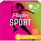 Playtex 36-Count Super Plus Absorbency Sport Tampons as low as $5.17 After...