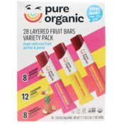 Pure Organic Layered Fruit Bars 28-Count Variety Pack as low as $11.29...