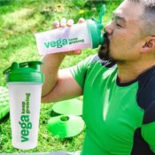 Vega Protein Powder Shaker Cup w/ Blender Ball, 28-Oz $4.49 (Reg. $9)