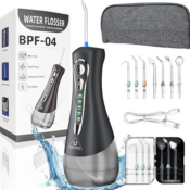 Achieve a deeper clean and healthier smile with this Water Dental Flosser...