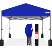 Best Choice Products 10x10ft 1-Person Setup Pop Up Canopy Tent for just...