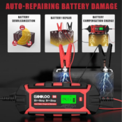 Keep Your Battery in Top Condition with the GOOLOO 6 Amp Smart Battery...