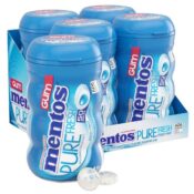 Mentos Pure Fresh Sugar Free Gum, Fresh Mint, 200-Count as low as $8.61...