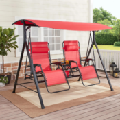 Mainstays 2-Seat Zero Gravity Swing Just $174 Shipped Free (Reg. $297)