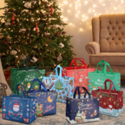 Prime Big Deal! Christmas Gift Bags with Handles, 8 Pack $7.99 Shipped...