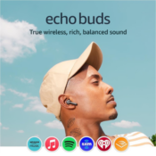 Echo Buds True Wireless Bluetooth Earbuds with Alexa $24.99 (Reg. $50)...