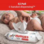 Huggies 704-Count Simply Clean Unscented Baby Wipes as low as $11.03 After...