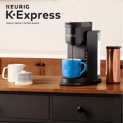 Keurig K-Express Single Serve K-Cup Pod Coffee Maker, 3 Brew Sizes for...