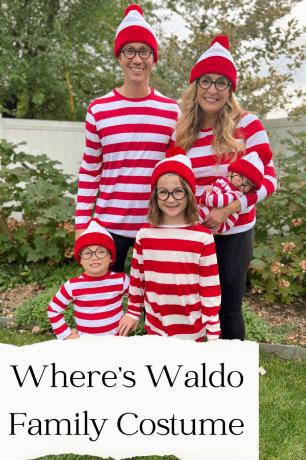 Where's Waldo family costume set