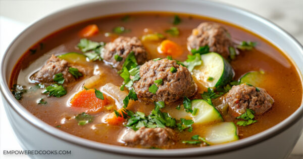 albondigas soup