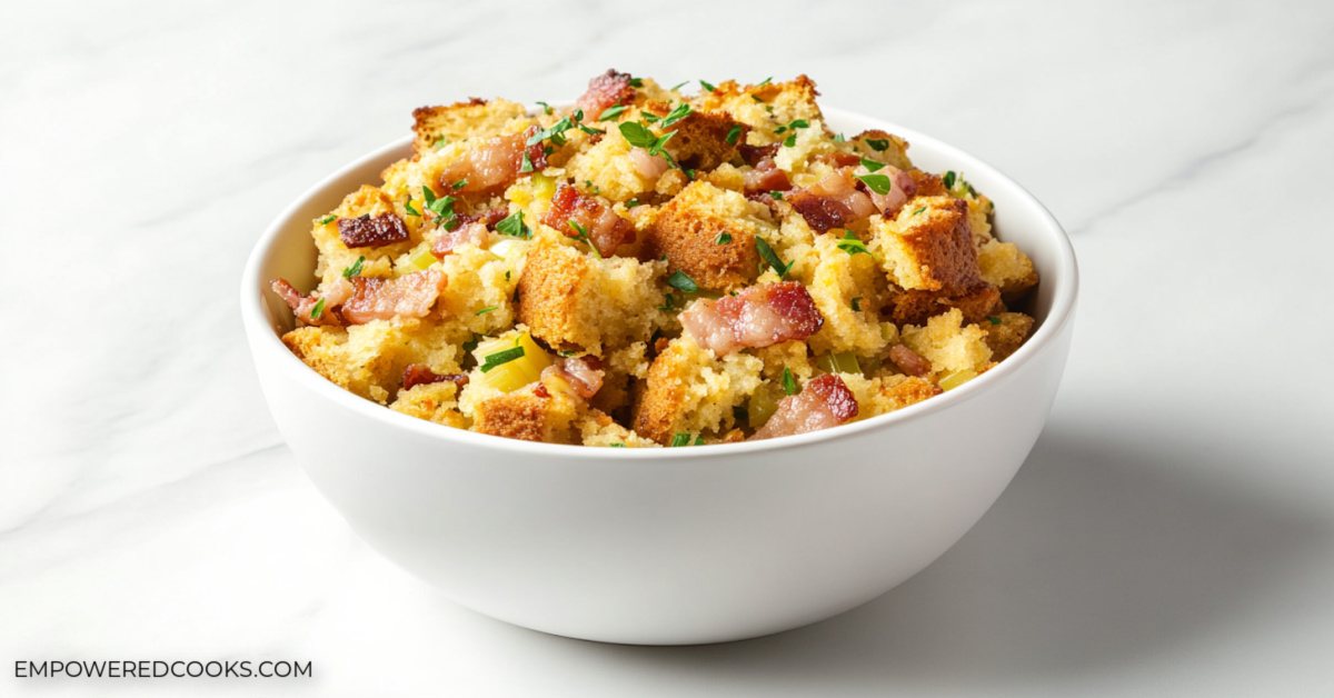 bacon cornbread stuffing