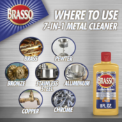 Brasso Multi-Purpose Metal Polish, 8 Oz as low as $4.23 Shipped Free (Reg....