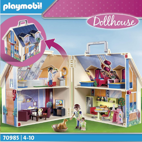 Enjoy some fun on the go with Playmobil Take Along Dollhouse $29.99 (Reg. $50) - SAVE 40%