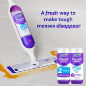 Swiffer PowerMop Fresh Scent Floor Cleaning Solution, 2-Pack as low as...