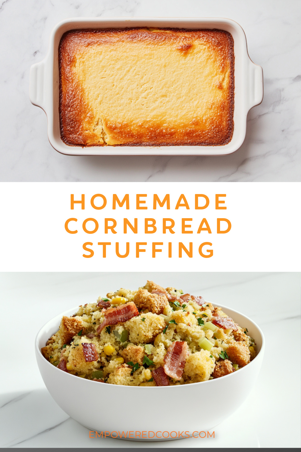 homemade cornbread stuffing