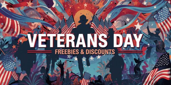 Veterans Day Freebies and Discounts 1200x600