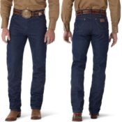 Wrangler Men's Cowboy Cut Original Fit Jeans (Rigid Indigo) $19.97 (Reg....