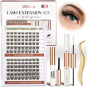 Achieve Salon-Quality Lashes at Home with this 108-Piece DIY Lash Extension...