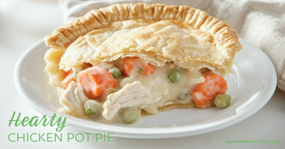 Air Fryer Chicken Pot Pie