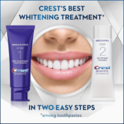 Crest 3D White Brilliance 2-Step Toothpaste & Whitening Gel Kit as low...