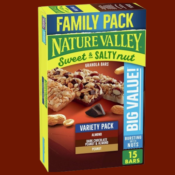 Nature Valley Sweet and Salty Nut Granola Bars 15-Count Variety Pack as...