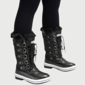 Polar Women's Nylon Tall Winter Snow Boots $33.74 After Code (Reg. $45)...