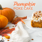 pumpkin poke cake