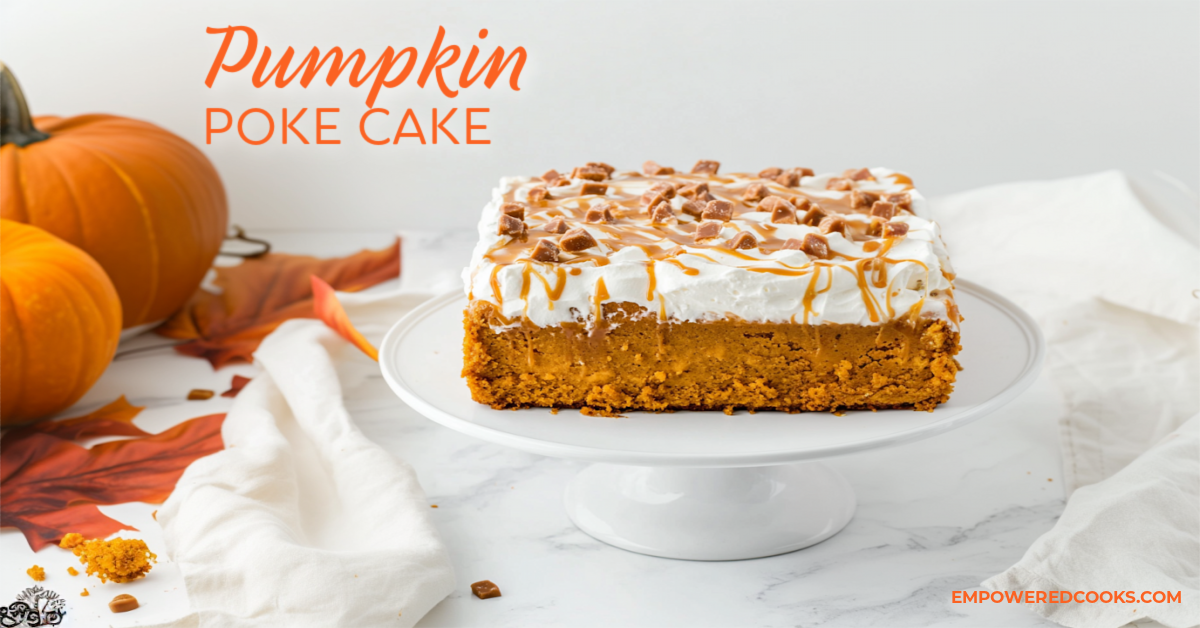 pumpkin poke cake