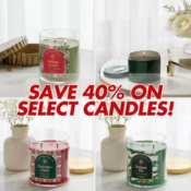 Today Only! Target Circle Deal: Save 40% on select candles!